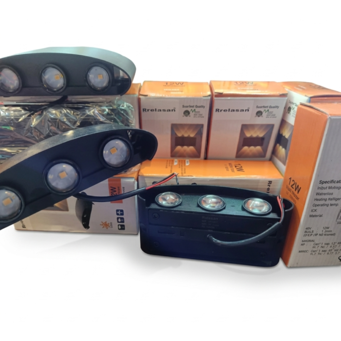 Relaxan Premium 12W Slim 6-Ray LED Wall Light (C-Series)