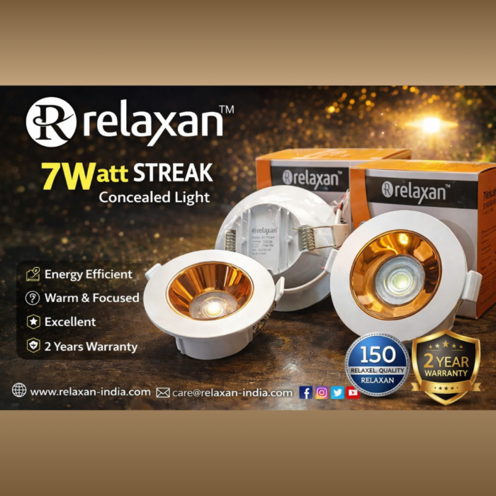 Relaxan Premium 7W STREAK Concealed Light