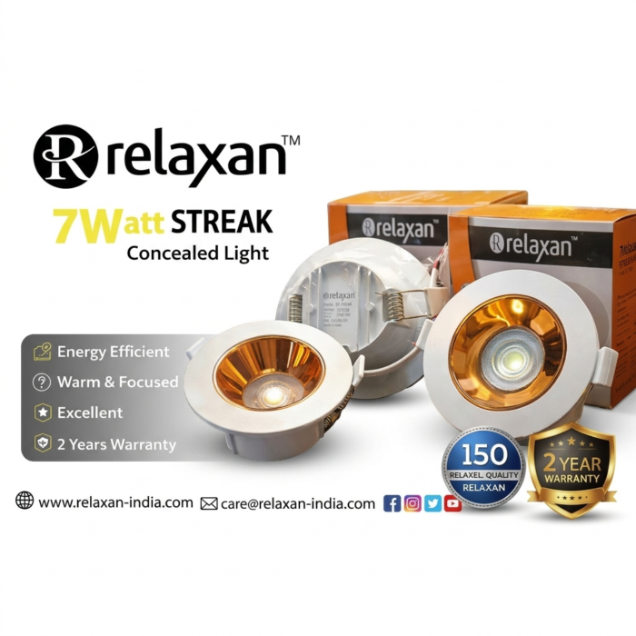 Relaxan Premium 7W STREAK Concealed Light