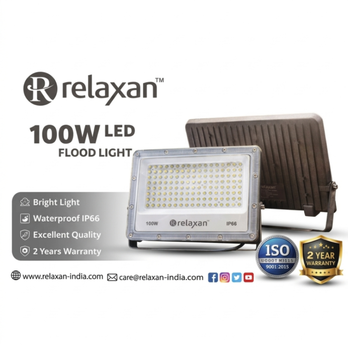 Relaxan Premium 100W LED Flood Light