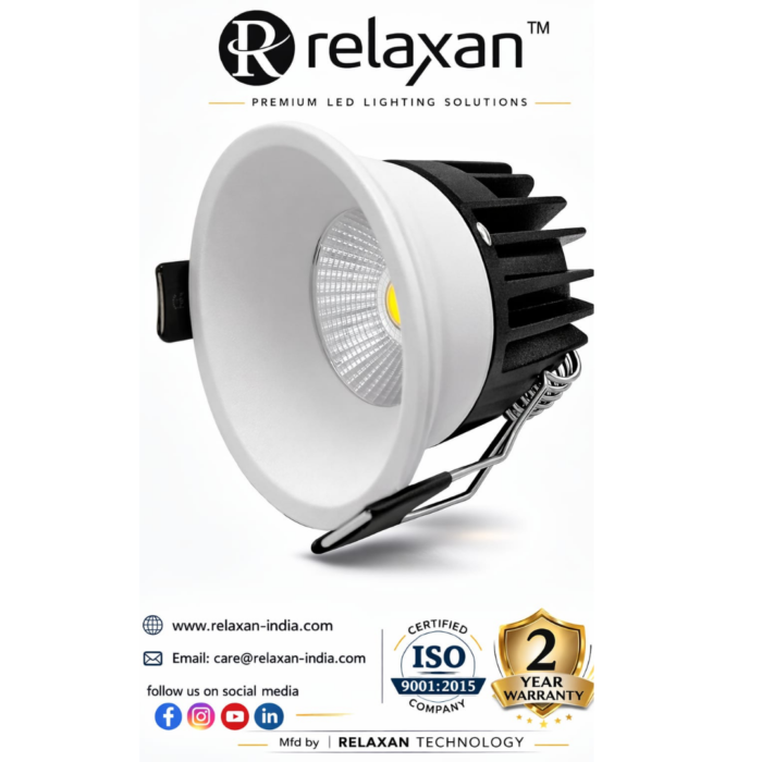 Relaxan Premium All-White Deep COB Downlight