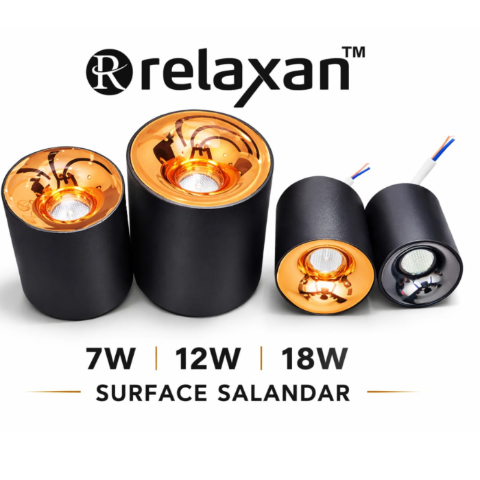 Relaxan Premium Surface Cylinder Downlight