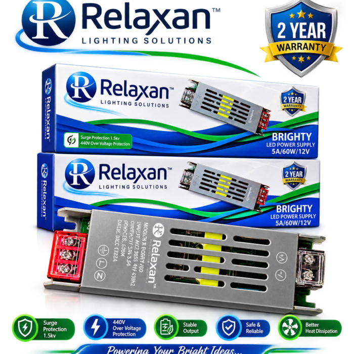 Relaxan Premium 12V Heavy Duty Power Supply (SMPS)