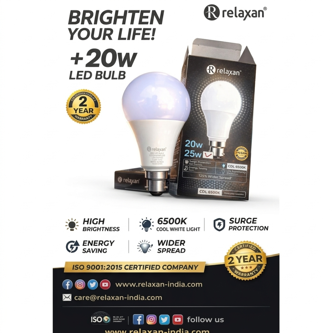 Relaxan Premium +20W LED Bulb (B22)