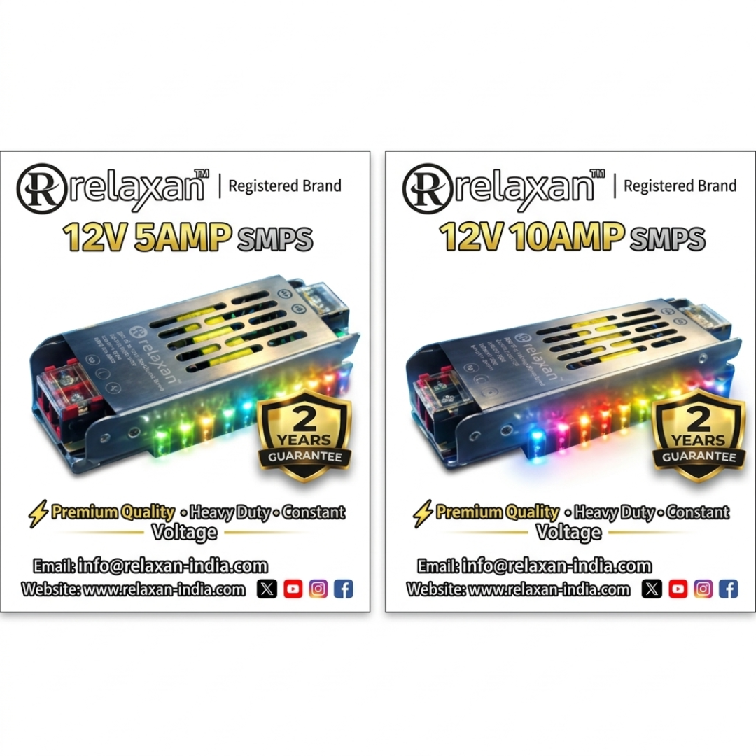 Relaxan Premium 12V Heavy Duty Power Supply (SMPS) - Image 3